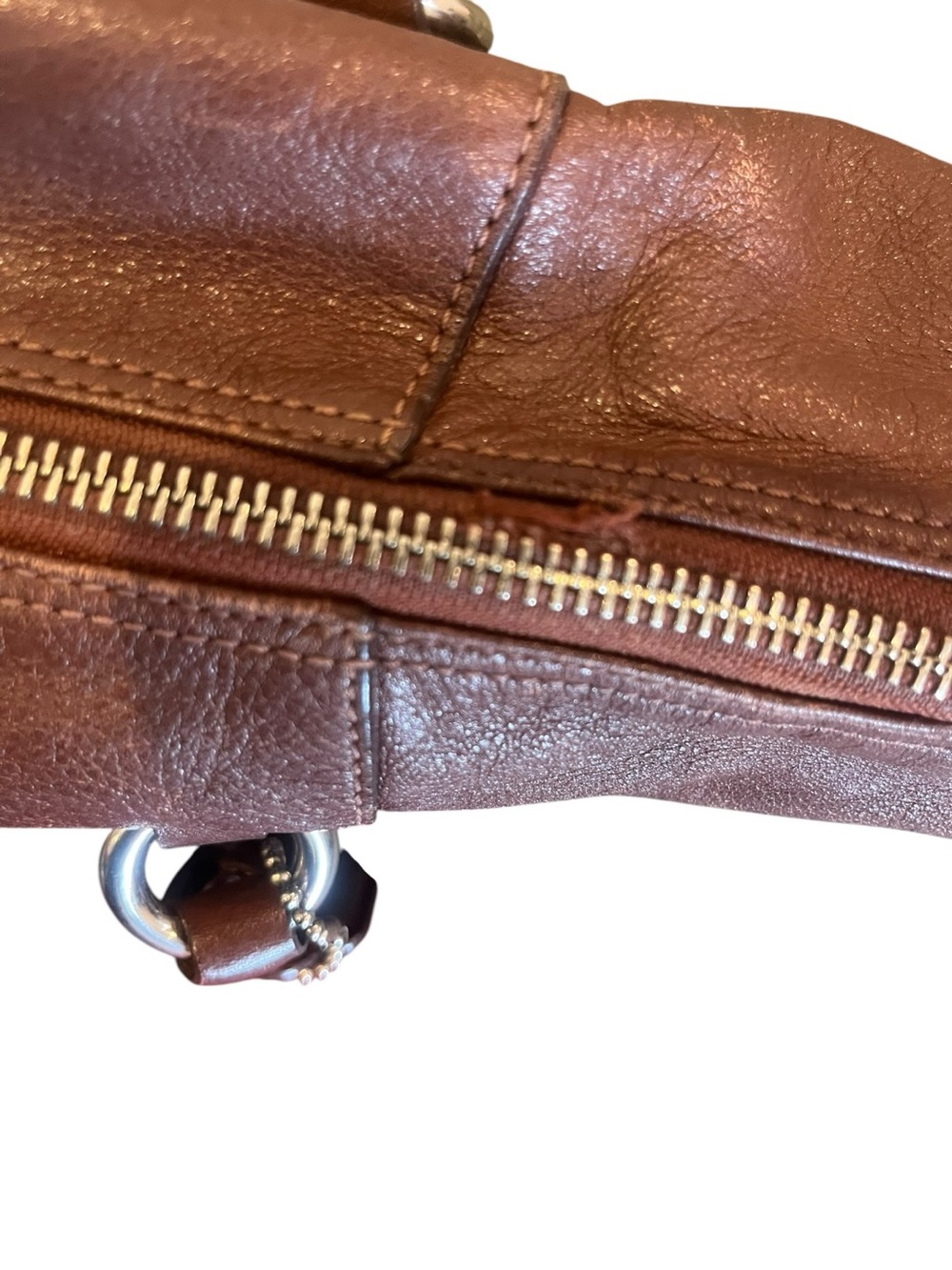 Coach Ashley  Leather Satchel Bag (See Description!) - Picture 2 of 14